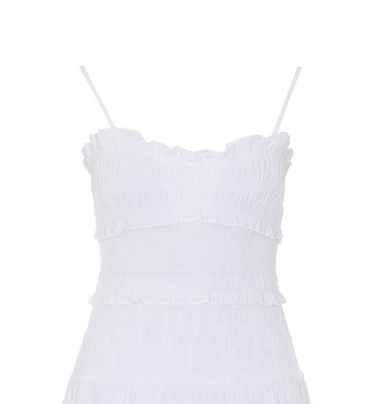 26SS 마이클 코어스 미디 원피스 MS683BFKLZ 100 White - MICHAEL KORS