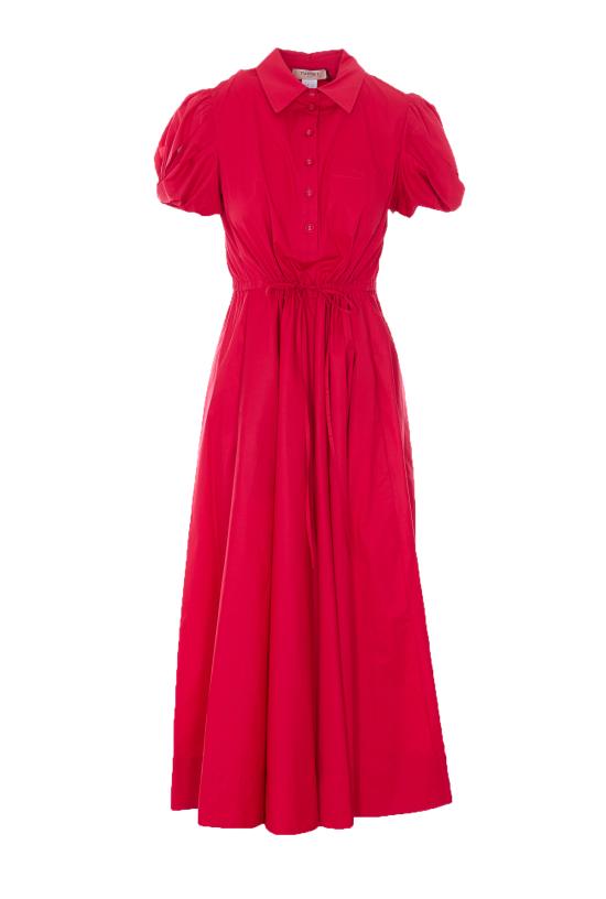 26SS 트윈셋 미디 원피스 261TT2021 03725 Red