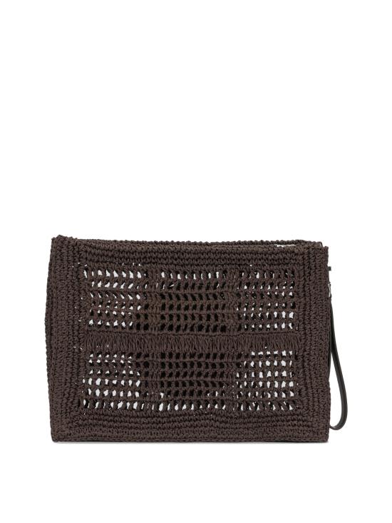 26SS 토리버치 클러치/파우치 183254200 Brown - TORY BURCH