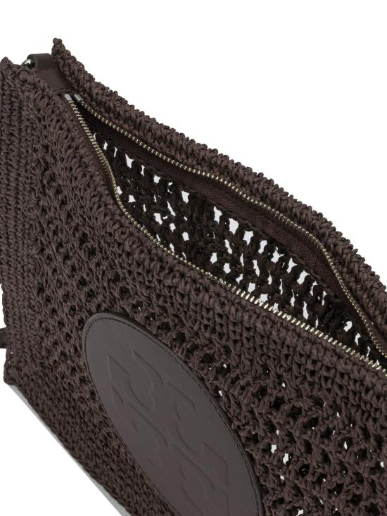 26SS 토리버치 클러치/파우치 183254200 Brown - TORY BURCH