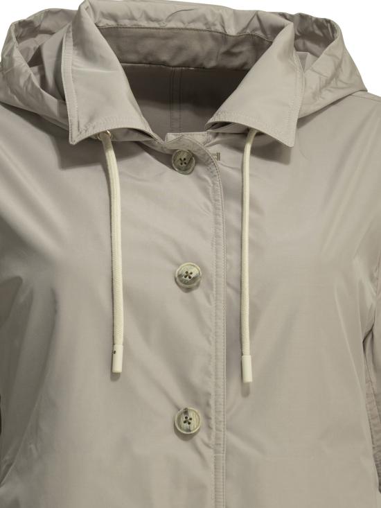 26SS 에르노 후드 티셔츠 CM000044D334872240 Brown - HERNO