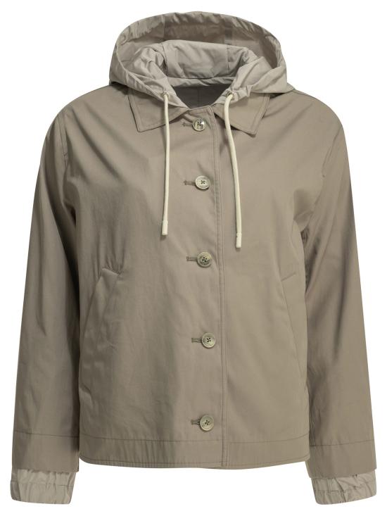 26SS 에르노 후드 티셔츠 CM000044D334872240 Brown