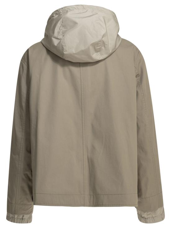 26SS 에르노 후드 티셔츠 CM000044D334872240 Brown - HERNO