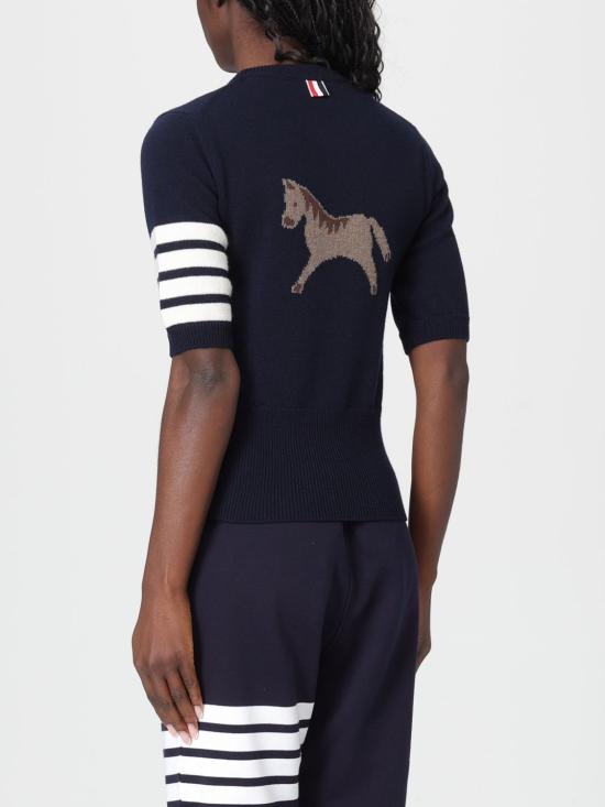 26SS 톰브라운 스웨터 FKA515A Y1029 415 NAVY DOM - THOM BROWNE