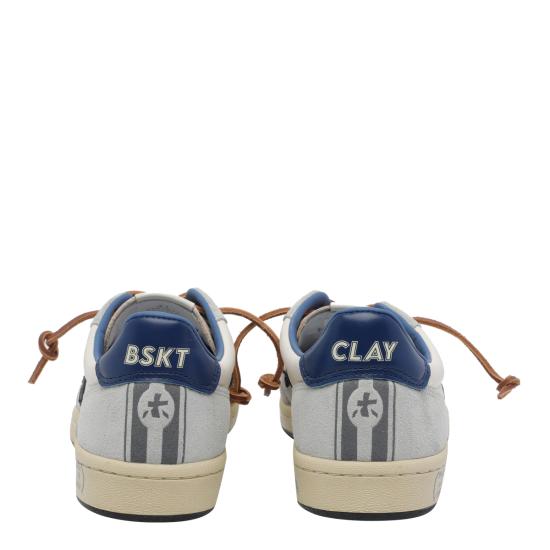 26SS 프리미아타 BSKT 바스켓 클레이 스니커즈 BSKTCLAY 7617 Grey - PREMIATA