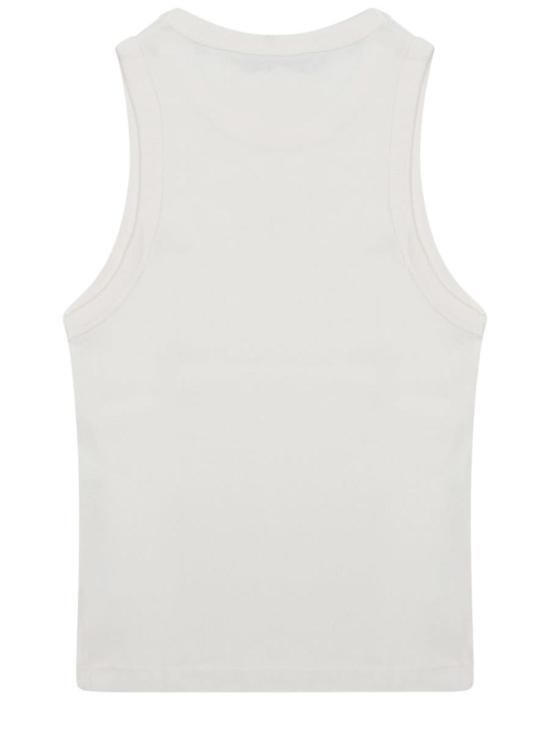  셀린느 블라우스 로고 탑 화이트 - CELINE