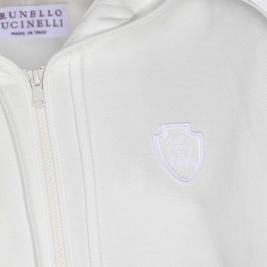  브루넬로 쿠치넬리 스웨터 Brunello Cucinelli 코튼 스웨트셔츠 - BRUNELLO CUCINELLI