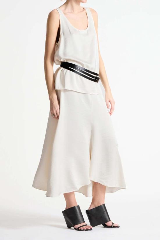  Saint Art New York 민소매 티셔츠 세인트 아트 뉴욕 이솔라 스쿱넥 탱크탑 아이보리 - OTHER BRANDS