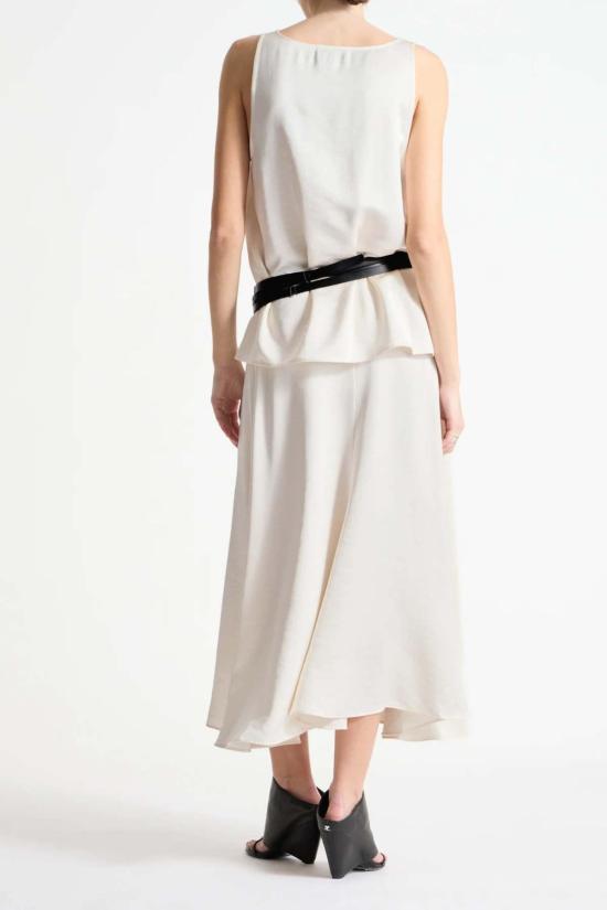  Saint Art New York 민소매 티셔츠 세인트 아트 뉴욕 이솔라 스쿱넥 탱크탑 아이보리 - OTHER BRANDS