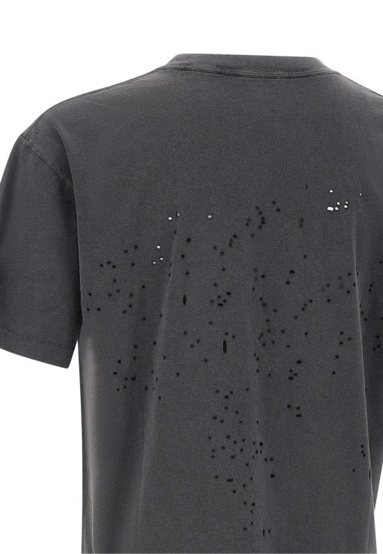 26SS 새티스파이 모스테크 티셔츠 11006 00A04 Black - SATISFY