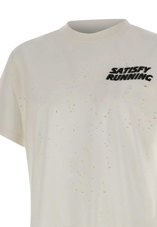 26SS 새티스파이 모스테크 티셔츠 11006 11108 White - SATISFY