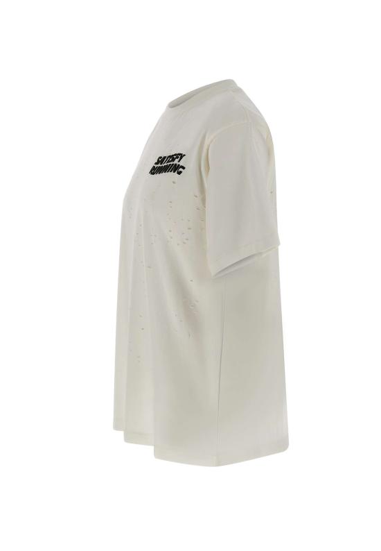 26SS 새티스파이 모스테크 티셔츠 11006 11108 White - SATISFY