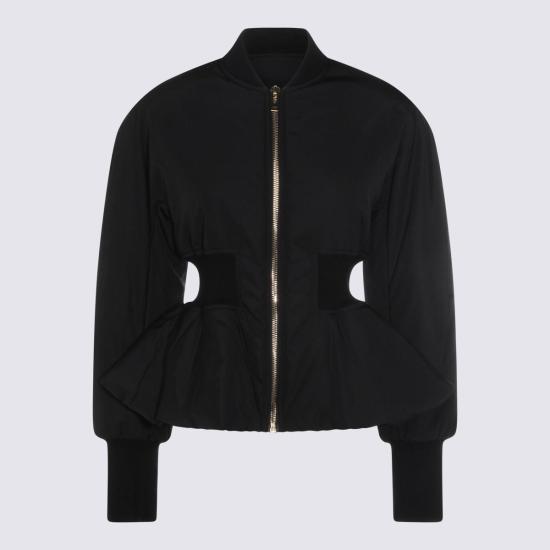  알라이아 자켓 캐주얼 재킷 블랙