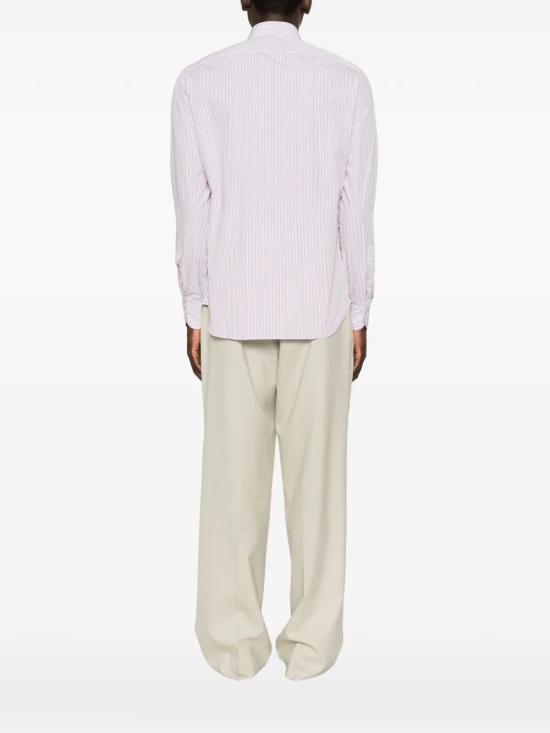 26SS 보리엘로 긴팔 셔츠 21022 3 STRIPE BLUE - BORRIELLO