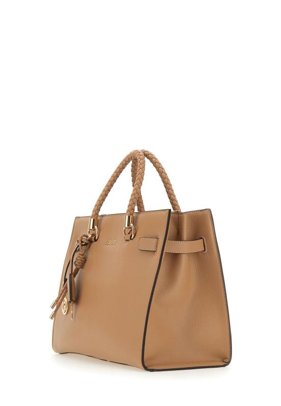 26SS 리우조 토트백 AA6086E1012 00070 Brown - LIU JO