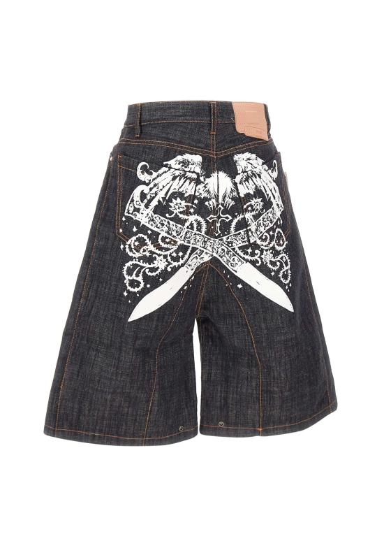 26SS 피디에프 숏팬츠 DFM03012DF195 WASH BLUE - PDF