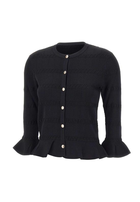 26SS 리우조 가디건 CA6103MS55N 22222 Black