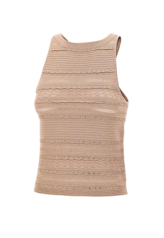 26SS 리우조 민소매 티셔츠 CA6238MA06S A4389 BEIGE
