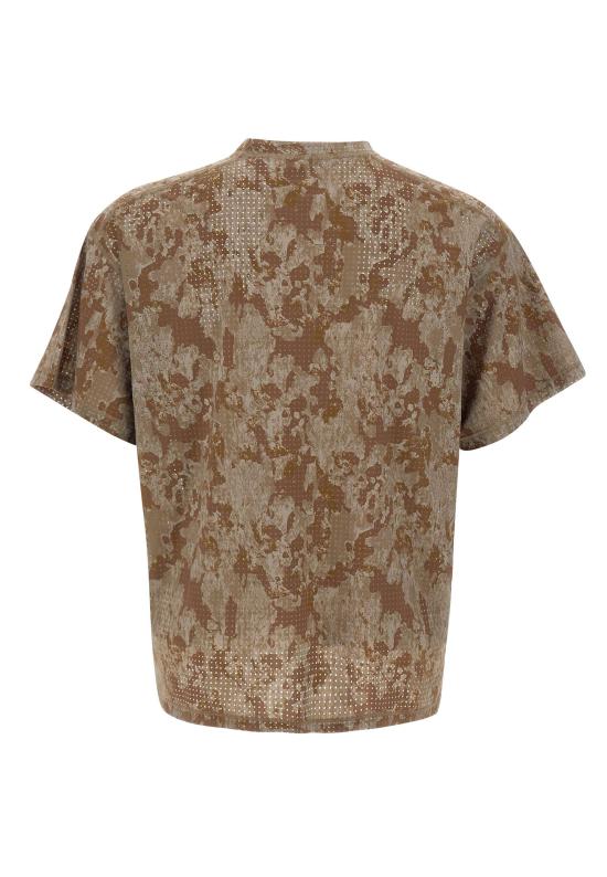 26SS 새티스파이 반팔 티셔츠 11079 59F01 Brown - SATISFY