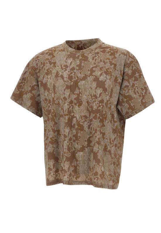 26SS 새티스파이 반팔 티셔츠 11079 59F01 Brown