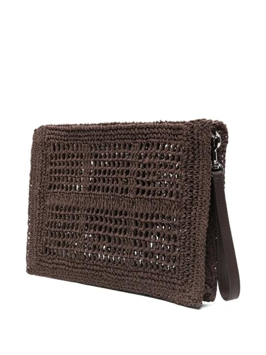 26SS 토리버치 클러치/파우치 183254200 Brown - TORY BURCH