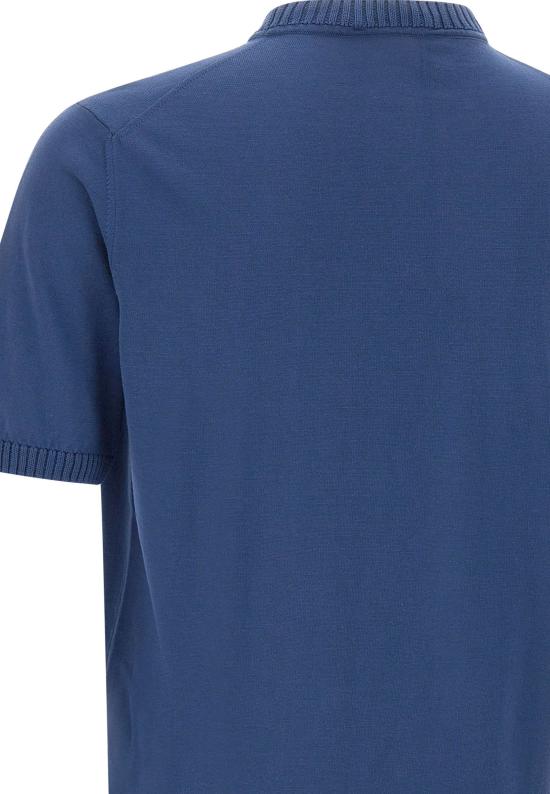 26SS 필리포 드 로렌티스 스웨터 GC3MC CR14R851 BLUE - FILIPPO DE LAURENTIIS