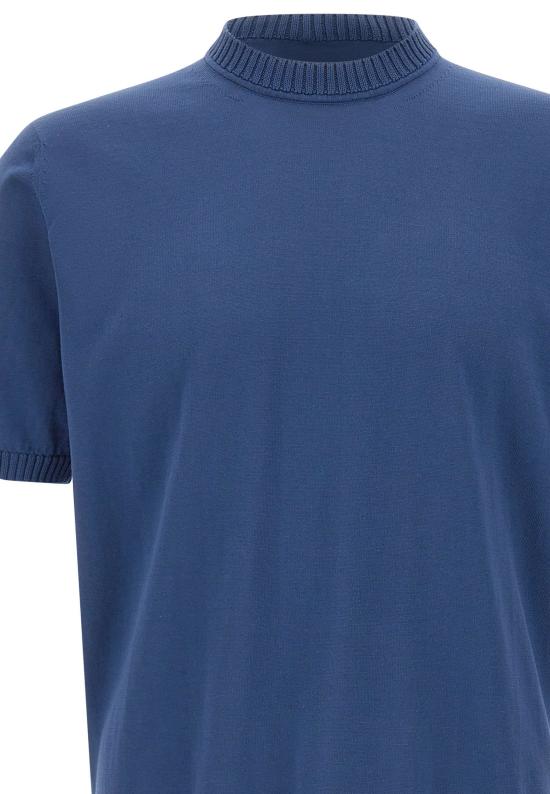 26SS 필리포 드 로렌티스 스웨터 GC3MC CR14R851 BLUE - FILIPPO DE LAURENTIIS