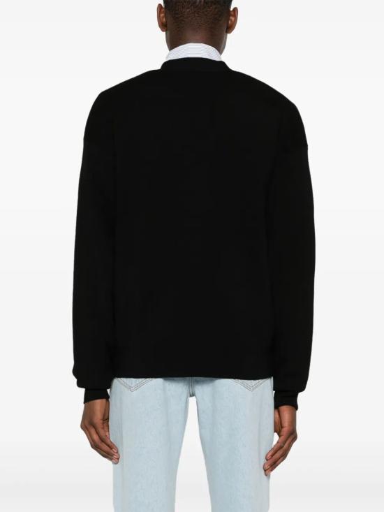 26SS 드롤드무슈 가디건 PERM CA123 WO007 BL BL BLACK - DROLE DE MONSIEUR