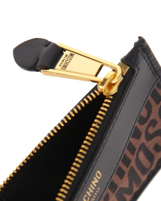 26SS 모스키노 지갑 8108 8268 1103 MARRONE - MOSCHINO