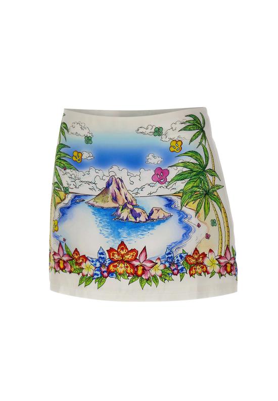 26SS 카사블랑카 숏 스커트 WSS26SK232 01 MultiColour