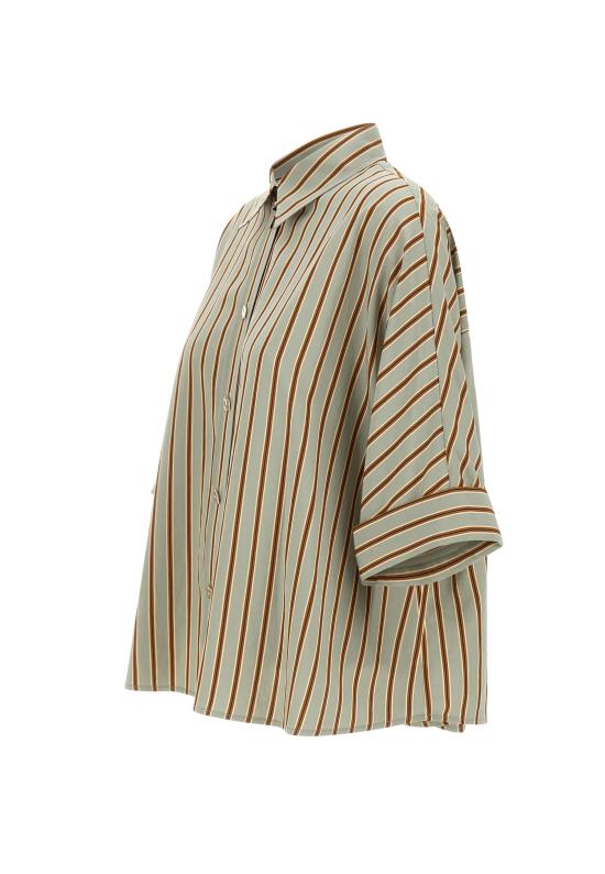 26SS 리우조 셔츠 CA6351T553A P9641 Green - LIU JO