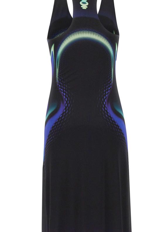 26SS 카사블랑카 미디 원피스 WSS26JDR015 Black - CASABLANCA