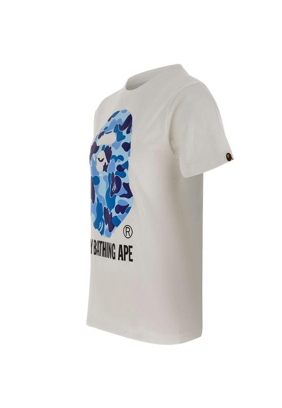 26SS 베이프 반팔 티셔츠 001TEM301005M WHXBL White - BAPE