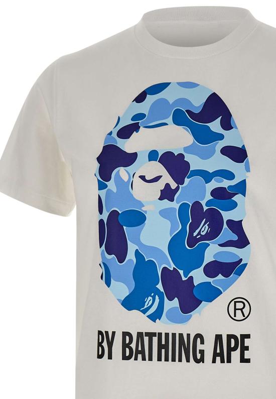 26SS 베이프 반팔 티셔츠 001TEM301005M WHXBL White - BAPE