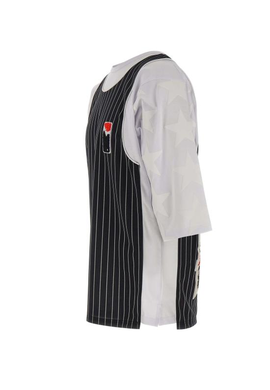 26SS 피디에프 반팔 티셔츠 DFM54045TJ101 BLKWH - PDF