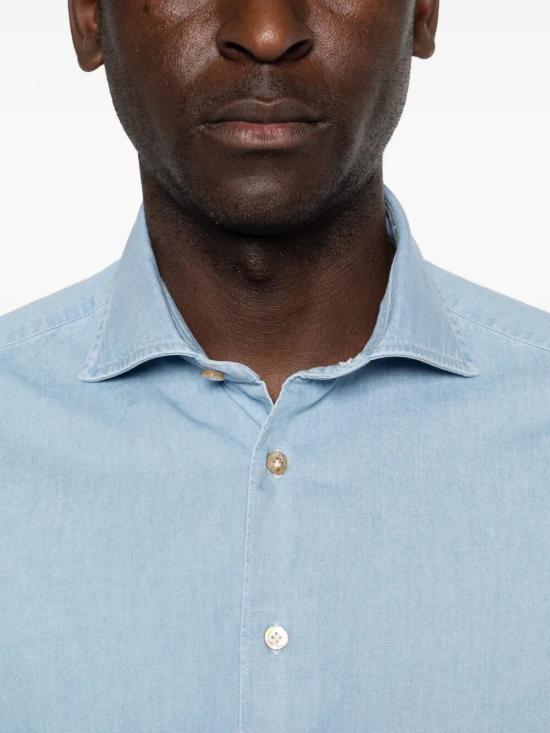 26SS 보리엘로 데님 셔츠 9095 3 LIGHT DENIM - BORRIELLO