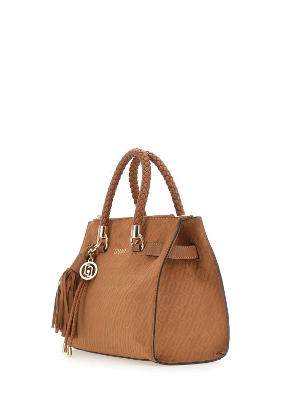 26SS 리우조 토트백 AA6069T384A X0742 Brown - LIU JO