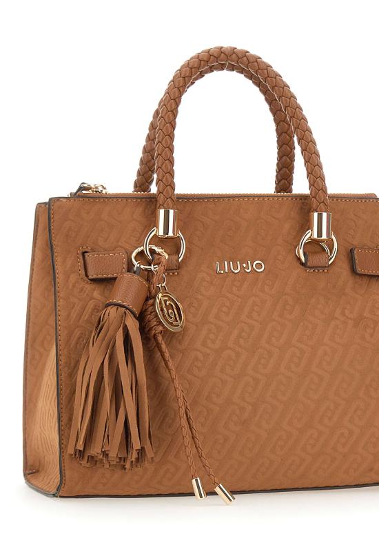 26SS 리우조 토트백 AA6069T384A X0742 Brown - LIU JO