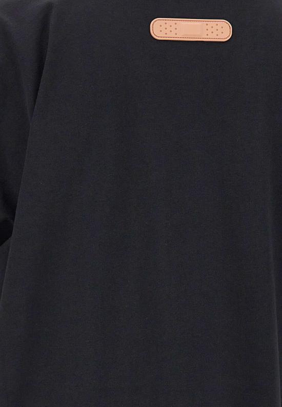 26SS 피디에프 반팔 티셔츠 DFM54033TJ112WORLD BLACK Black - PDF