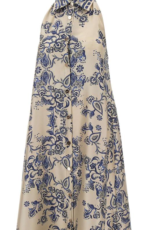 26SS 리우조 미디 원피스 CA6332TS555 P9652 MultiColour - LIU JO