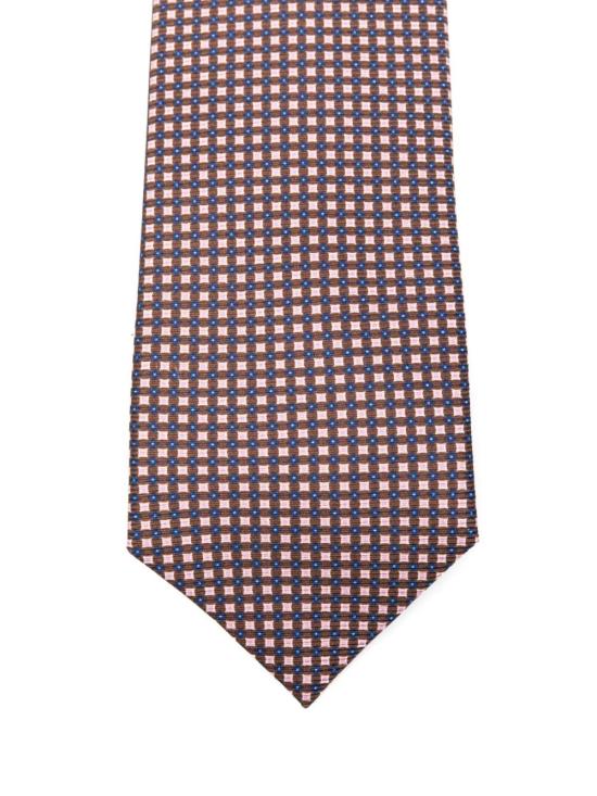 26SS 에리코 포르미콜라 넥타이 S267P951 4 BROWN PINK - ERRICO FORMICOLA