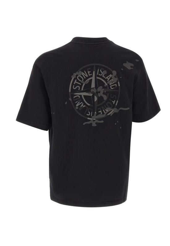 26SS 스톤 아일랜드 반팔 티셔츠 2100001S0E14 V0029 Black - STONE ISLAND