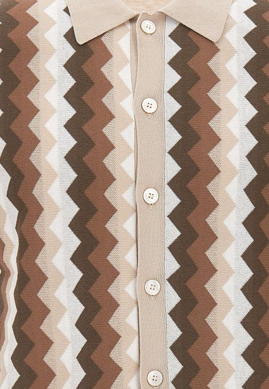 26SS 그랑싸쏘 반팔 셔츠 43194 20747010 Beige - GRAN SASSO