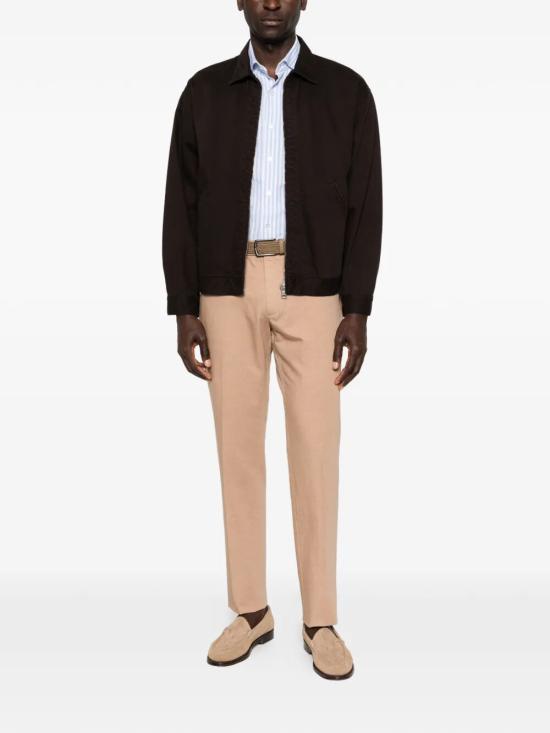 26SS 보리엘로 긴팔 셔츠 22015 2 STRIPE LIGHT BLUE - BORRIELLO