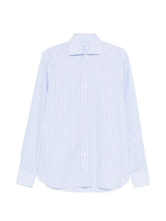26SS 보리엘로 긴팔 셔츠 22015 2 STRIPE LIGHT BLUE