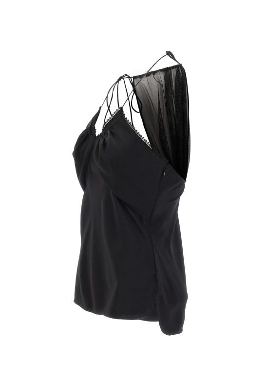 26SS 빅토리아 베컴 민소매 티셔츠 1226WTP007297A BLACK Black - VICTORIA BECKHAM