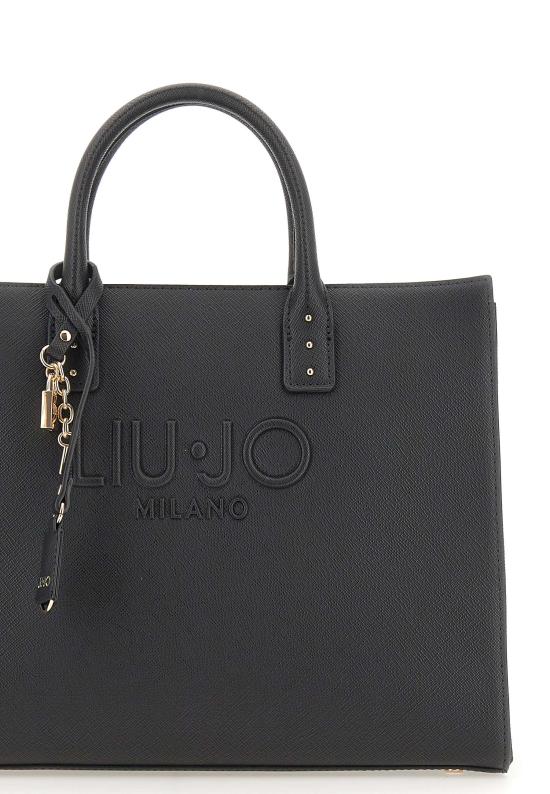 26SS 리우조 토트백 AA6149ES029 22222 Black - LIU JO