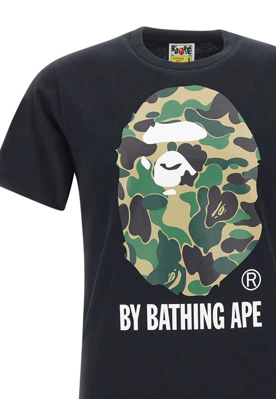 26SS 베이프 반팔 티셔츠 001TEM301005M BKXGR Black - BAPE