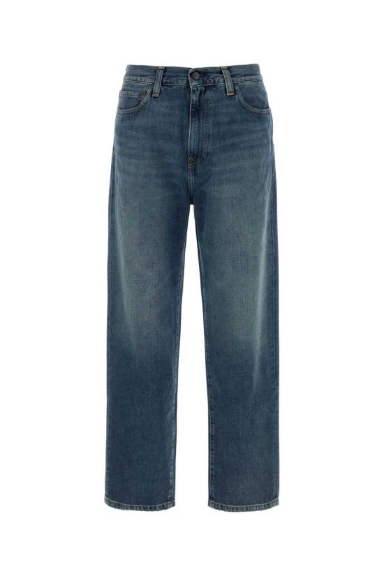  칼하트 데님 팬츠 카하트 데님 아론 팬츠 블루다크워시