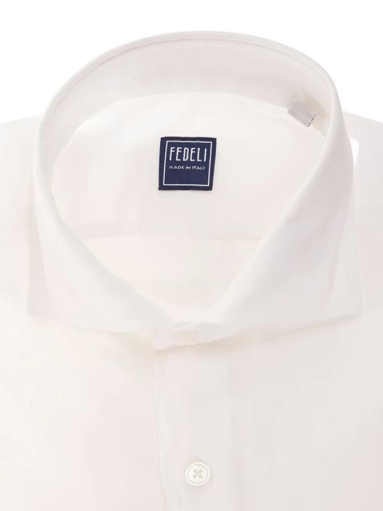 26SS 페델리 긴팔 셔츠 TUD00507 41 WHITE - FEDELI